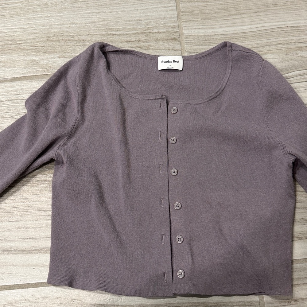 Aritzia Izzy Cardigan - Picture 5 of 7